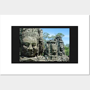 Bayon Faces. Posters and Art